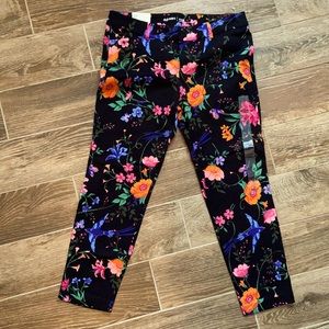 Old Navy Floral Pixie Pants